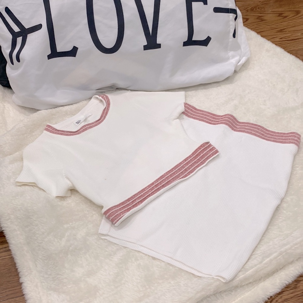 Skirt set, used once.